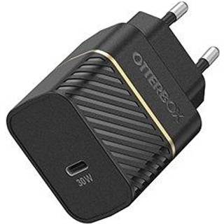 OtterBox EU Wall Charger 30W GaN - 1X USB-C 30W USB-PD Black