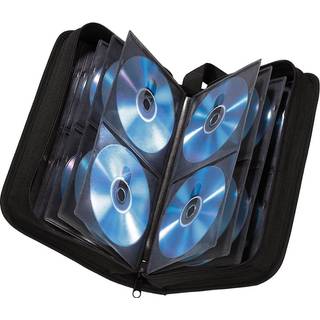 Hama CD/DVD Nylon Wallet 104 Omslag Til CD/DVD disks Sort Blå