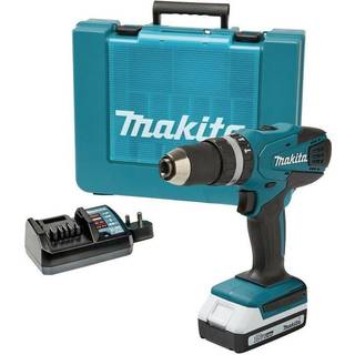 Makita HP457DW 18V Skruemaskine + Batteri, Lader og Kuffert