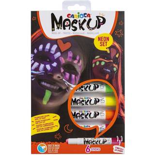 Carioca Maskup Ansigtsmaling Neon 6-pack