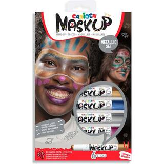 Carioca Ansigtsmaling Metalliske 6-pak