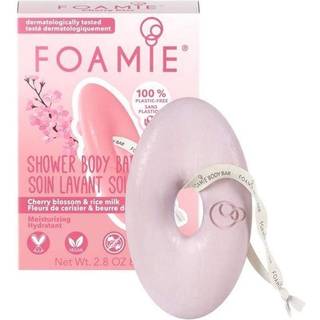Foamie Cherry Kiss Shower Body Bar Syndet sæbebar til badet 80 g - 80 g