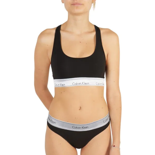 Calvin Klein Modern Cotton Metallic Set - Black/Silver-2 - X-Small
