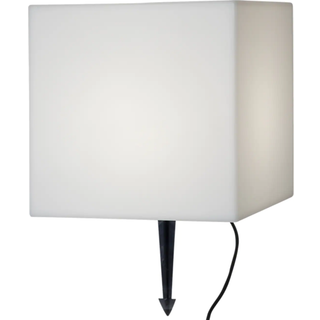 Star Trading 803-98 Square Dekorativ Lampe 38 cm, hvid ➞ På lager - klar til levering