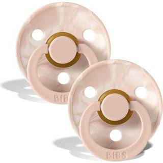 Bibs Colour - 2-pak, Str. 1 (0-6 Mdr.), Rund - Latex,