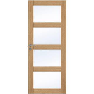 Massiv Swedoor, Unique GW04L, Lakeret eg, Advance-line, 82,5 X 204 - M9X21
