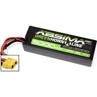 Absima - 4140014 - 11.1V Lipo batteri med 5000 mAh, 50C i Hardcase med XT60 stik