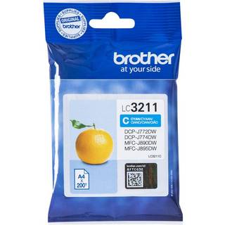 Brother LC3211C Cyan Printerpatron Original