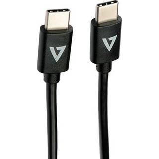 V7 USB 2.0 USB Type-C kabel 1m Sort