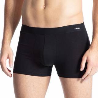 Calida Cotton Code Boxer Brief - Black - X-Large