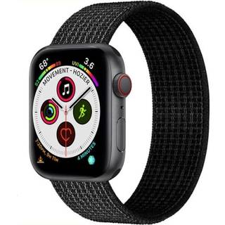 Apple Watch 5 (40mm) Nylon armbånd - Electric Pink