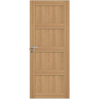 Massiv Swedoor, Unique 04L, lakeret eg, Advance-line, 72,5 X 194 - M8X20