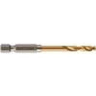 Spiralbor HSS-G TiN 1/4" 6kt skaft 10,0mm pk/5