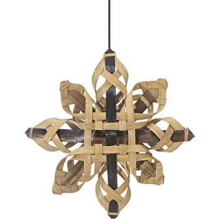 PR Home Mary dekorativ stjerne i naturmateriale Ø 46 cm