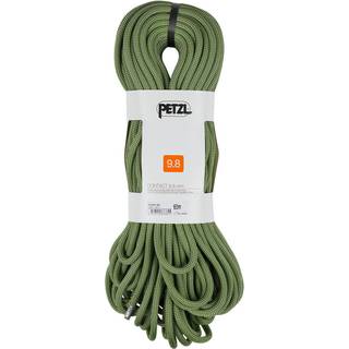 Petzl Contact 9.8 Helreb størrelse 80 m farve olivengrøn