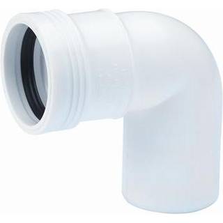 Wavin Pp Bøjn 88 Gr 50Mm M/1Mf Hvid