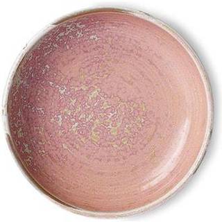 HKliving Home Chef dyb tallerken medium Ø19,3 cm Rustic pink