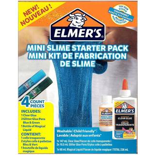Elmer's mini slime kit grøn/blå