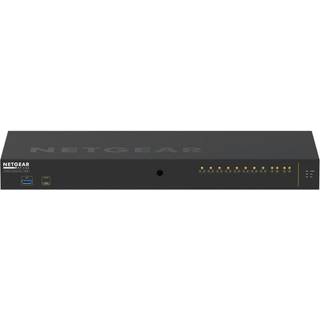 Netgear AV Line M4250-10G2XF-PoE++ GSM4212UX 8x1G Ultra90 PoE++ 802.3bt 720W 2x1G and 2xSFP+ Managed Switch