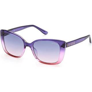 Guess GU9208 Børn 83Z 49 Solbriller Børn Purple - Transparent Violet Pink - 49mm