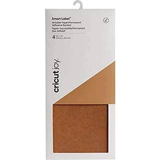 Cricut Joy Smart Labels 14x30 cm 4-pak (brun)