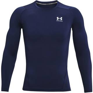 Under Armour HG Armour comp langærmet t-shirt - Navy - Str. M - Modish.dk