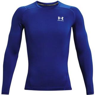 HeatGear® Men's Long Sleeve Royal / White S