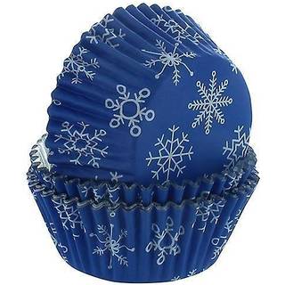 Snowflakes Muffinsforme, Metalfolie - 30 stk, PME