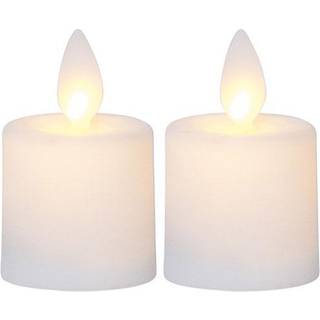 Star Trading 063-97 M-Twinkle LED Stearinlys 2 stk, hvid ➞ På lager - klar til levering og afhentning
