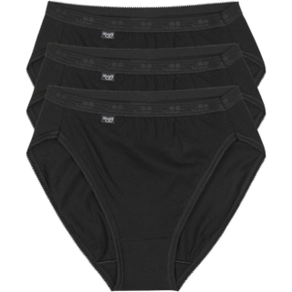 Sloggi 3-pak Basic Tai - Black - 46 * Kampagne *