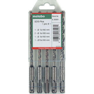 Bor SDS-plus sortiment 5,6,8,10 mm