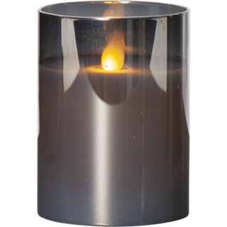 Star trading - LED -bloklamper M -twinkle - 10 cm - Hvid