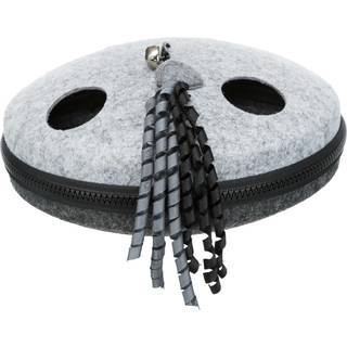 Aktivitetslegetøj Trixie Wiggle & Fumble Filt Grå 23 cm