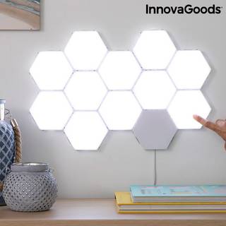 Sæt med Modulære magnetiske og touch LED-paneler Tilight (Pakke med 3) - InnovaGoods