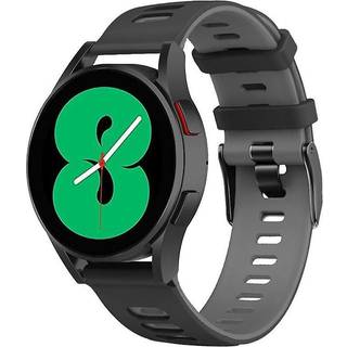 Twin Sport Armbånd Samsung Galaxy Watch 4 (40mm) - Sort/grå