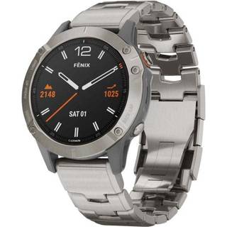 Armbånd titanium Garmin Fenix 6 Pro - Sølv