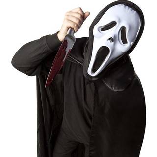 Halloween/Fastelavn Maske (Scream)