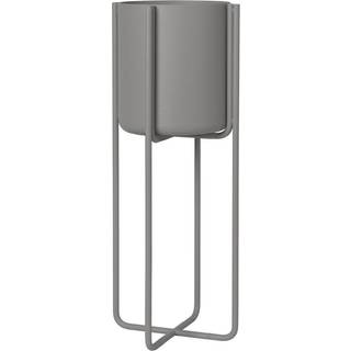 blomus Kena krukke på ben S h55 cm Ø22 cm Nomad (beige)