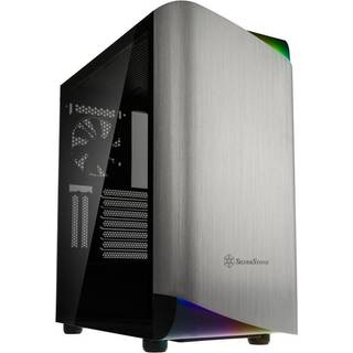 SilverStone Seta A1 - Kabinet - Tower - Sølv