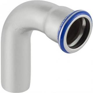 Geberit Mapress bøjning rustfri 90° 18 mm med nippel