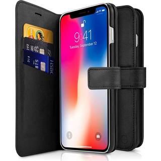 ITSKINS Book omslag til iPhone XR 6,1" Sort