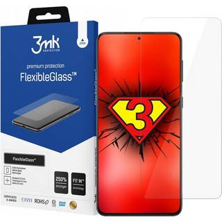 Samsung Galaxy S21+ (Plus) 3mk FlexibleGlass Skærmbeskyttelse - Gennemsigtig