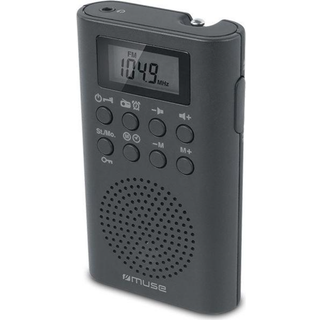 Muse M-03R Lommeradio med Clockradio funktion (FM)