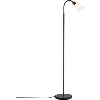 Nordlux Molli gulvlampe     *U E14   Sort/opalhvid 2112834003
