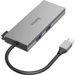 Hama Multiport Adapter - docking station - USB-C 3.2 Gen 1 - HDMI