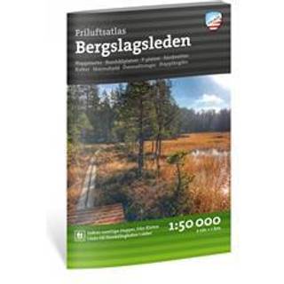 Calazo förlag Friluftsatlas Bergslagsleden 1:50.000 NoColour, OneSize