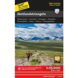 Calazo förlag Jämtlandstriangeln 1:25 000 NoColour, OneSize