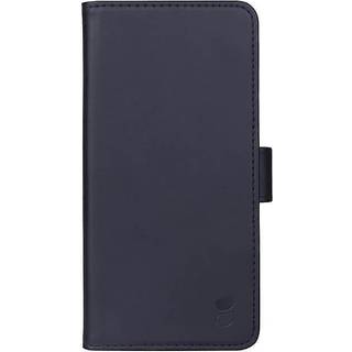 Samsung Galaxy A22 (4G) GEAR Leather Wallet Cover - Sort