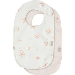 Cam Cam Copenhagen Hagesmække m. Lomme - 2-pak - Windflower Creme/Blossom Pink