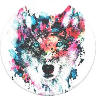 POP SOCKETS Grip med stativfunktion - Wolf